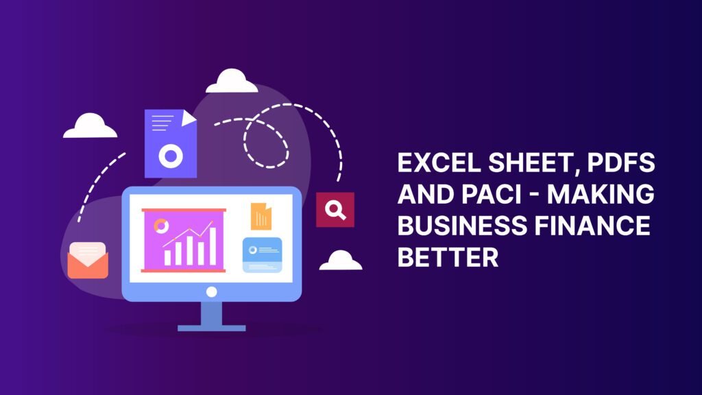 Finance management through Paci Finance Software