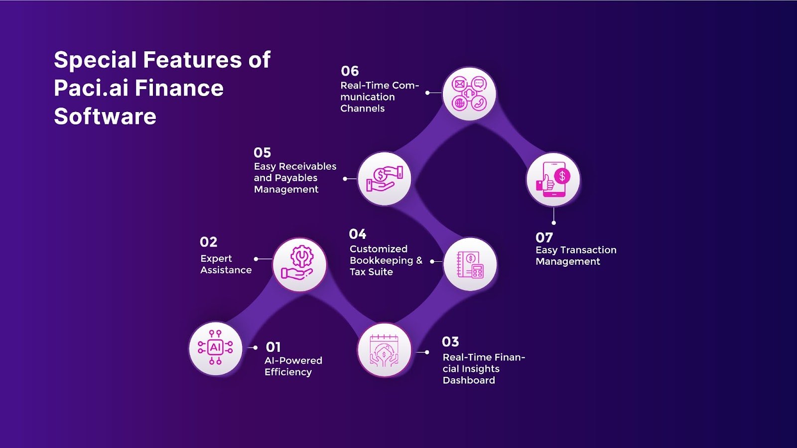Features of Paci.ai Finance Software